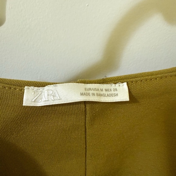 Zara Khaki Women's Pantsuit - Picture 8 of 8
